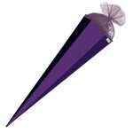 Roth Schultüte 100cm eckig Basteltüte lila