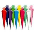 Roth Schultüte 85cm eckig Basteltüte 10er...