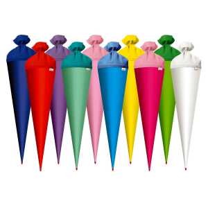 Roth Schultüte 70cm rund Basteltüte 10er Sortiment