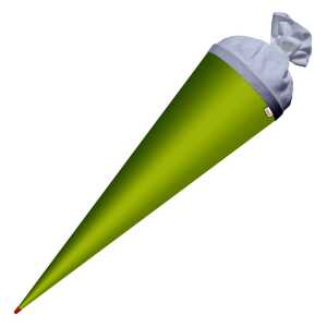 Roth Schultüte 70cm rund Basteltüte maigrün