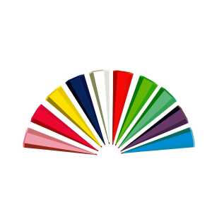 Roth Schultüte 85cm eckig Basteltüte 10er Sortiment