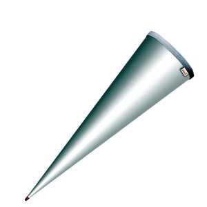 Roth Schultüte 70cm rund Basteltüte weiß