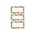 Roth Buchetiketten Schmetterling