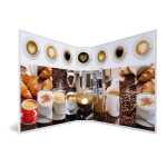 Herma Motiv-Ordner Karton A4, 7 cm Rückenbreite Coffee