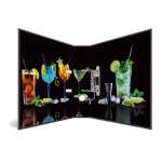 Herma Motiv-Ordner Karton A4, 7 cm Rückenbreite Cocktails