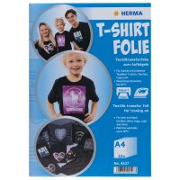 Herma T-Shirt Folie A4 für dunkle Textilien 10...