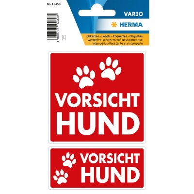 Herma VARIO VORSICHT HUND