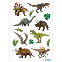 Herma Sticker DECOR Tiere Dionsaurier 3 Bl