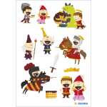 Herma Sticker DECOR Kleiner Ritter 3 Bl