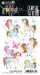 CLASSIC Tattoo Colour Einhorn best friends