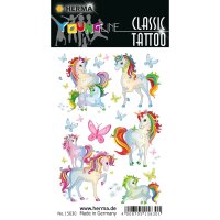 Herma CLASSIC TATT.EINHORN BEST FRIENDS COLOUR