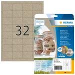 Herma Etiketten permanent 48,3 x 33,8 mm Silphie braun 20...