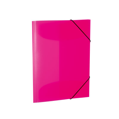 Herma Sammelmappe Eckspanner PP A4 Neon pink