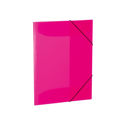 Herma Sammelmappe Eckspanner PP A3 Neon pink