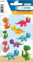 Herma Sticker MAGIC Tiere Kleine Dinos beglimmert 1 Bl