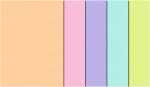 HANDLETTERING PASTEL MIX 130/300G.A6 40BL.5F SORT.