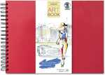 ART BOOK RUBINROT 23x31,5CM,25BL.CREME