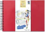 ART BOOK RUBINROT 23x31,5CM,25BL.CREME