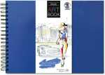ART BOOK DUNKELBLAU 23x31,5CM,25BL.SCHWARZ