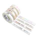 MASKING TAPE 6,5/10MMx10M 4 RL SET 01 SCHÖNE WORTE