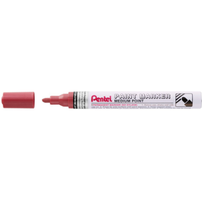 Pentel Lackmarker 2,5mm met.-rt