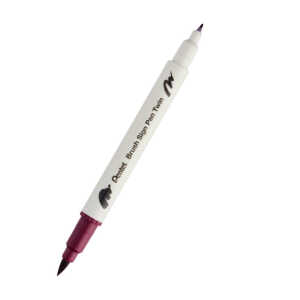 Pentel Kalligrafiest. BrushS.PenTwin d.rt 4711577072142