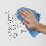 Mikrofasertuch waschbar bis 40° für Glas-Magnetboards Whiteboards