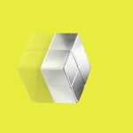 SIGEL BA195 SuperDym-Magnet - silber - Würfel 2 x 1...