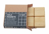 SIGEL BA310 Starterset - 4 leicht abwischbare Board-Marker (schwarz, blau, rot, grün), 25 Holz-Pinnnadeln, 4 Holz-Magnete quadratisch, 1 Holz-Board-Eraser inkl. Ersatzpad,1 magnetisches Reinigungstuch, 1 Reinigungsspray