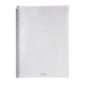 Zubehörtasche Conceptum flex A4 mit Zip-Verschluss Kunststoff grau