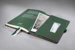 Notizbuch Conceptum Holzmaserung punktkariert A5 Hardcover 194 Seiten