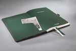 Notizbuch Conceptum Holzmaserung punktkariert A5 Hardcover 194 Seiten