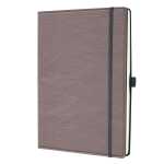 Notizbuch Conceptum - Leder-Optik - punktkariert A4 - taupe 194 Seiten