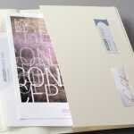 Notizbuch Conceptum - Leder-Optik - punktkariert A4 - beige 194 Seiten