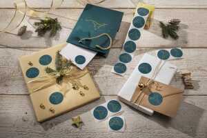 Sigel Weihnachts-Rollensticker 200St CS124