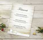 Weihnachts-Motiv-Papier - Weihnachtsku beige/weiß A4 - 100 Blatt