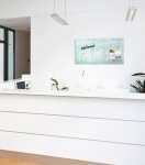 SIGEL GL287 Glas-Magnettafel Artverum - türkis - 91 x 46 x 1,50 cm