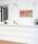 SIGEL GL289 Glas-Magnettafel Artverum - koralle - 91 x 46 x 1,50 cm