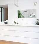 SIGEL GL298 Glas-Magnettafel Artverum - grau/grün - 130 x 55 x 1,80 cm