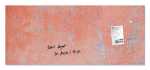 SIGEL GL299 Glas-Magnettafel Artverum - koralle - 130 x...