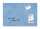 SIGEL GL394 Glas-Magnettafel Artverum - hellblau - 60 x 40 x 1,50 cm