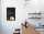 SIGEL GL396 Glas-Magnettafel Artverum schwarz/orange 40 x 60 x 1,50 cm