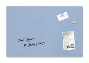 SIGEL GL513 Glas-Magnettafel Artverum - pastellblau 60 x 40 x 1,50 cm