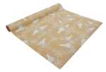 Geschenkpapier Polar bear with shooting braun/weiß/gelb 5 m x 500 mm