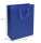 Geschenktasche groß - ultramarinblau - blau 26 x 33 x 12 cm