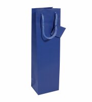 SIGEL GT505 Geschenktasche SIGEL Flasche - ultramarinblau...