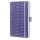Notizbuch Jolie - dark purple liniert 80 g/m² A6 Hardcover 174 Seiten