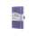Notizbuch Jolie - dark purple liniert 80 g/m² A6 Hardcover 174 Seiten