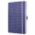 SIGEL JN131 Notizbuch Jolie - dark purple - liniert - 80 g/m² - ca. A5 - lila - Hardcover - 174 Seiten - FSC-zertifiziert