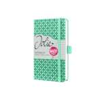 Notizbuch Jolie - mint green - liniert 80 g/m² A6 Hardcover 174 Seiten